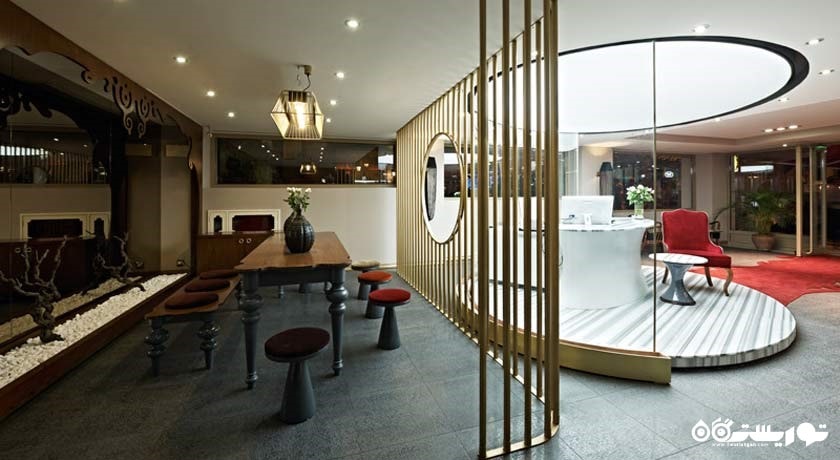 محوطه پذیرش و لابی هتل